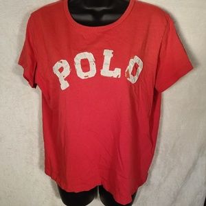 Distressed Polo Ralph Lauren T Shirt